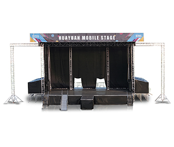 MOBILE STAGE SEMI TRAILER